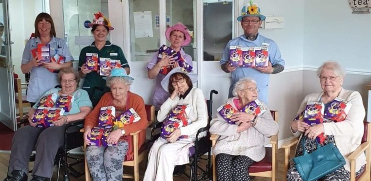  Scarecrow wins 80 Easter eggs for care home 