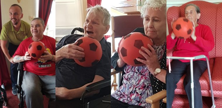  Wellbeing session gets care home residents mobilised 