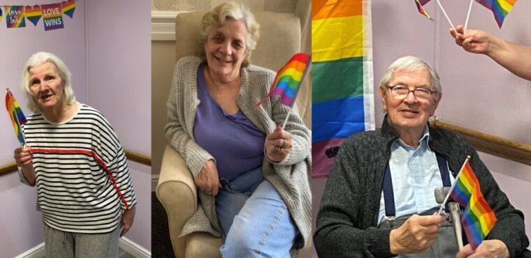  LGBT Pride Inside party at Middlesbrough care home 