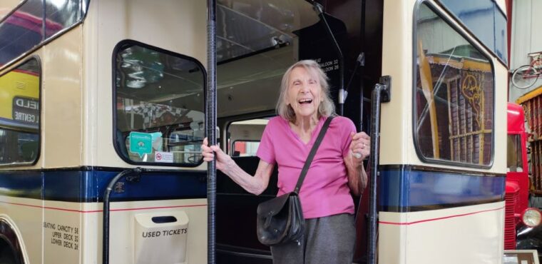  Vintage bus takes elderly for ride down memory lane 
