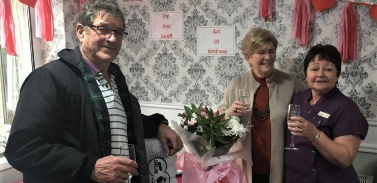  Volunteer care home gardeners get party on Kindness Day 