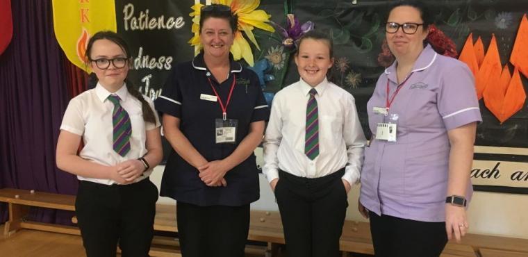  Pupils learn about dementia from care home staff 