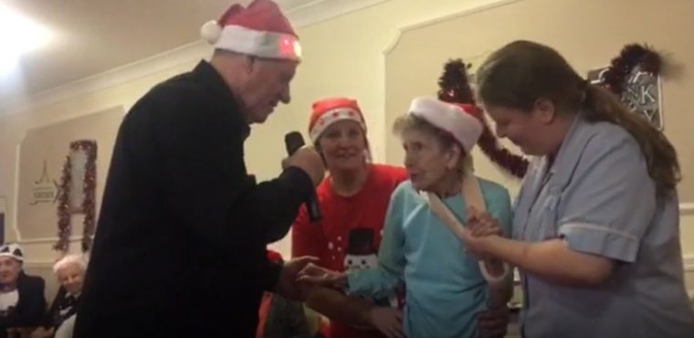  Christmas miracle as Vera performs at care home party 