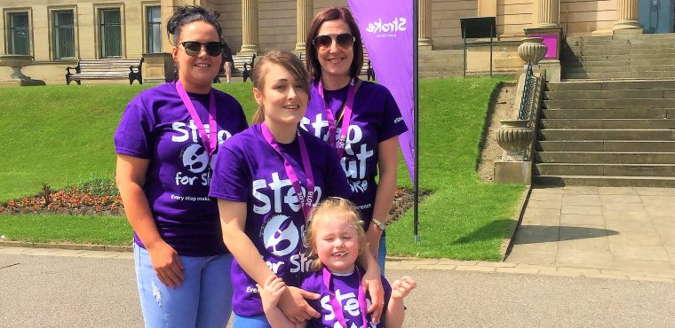  Purple wigs and a walk help care home raise charity funds 