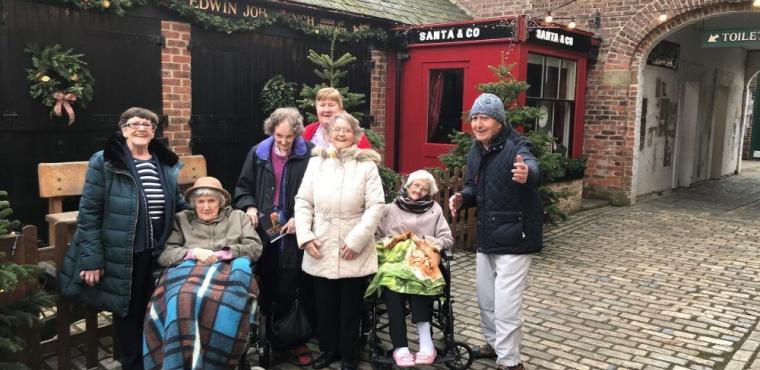  Care home residents tour Christmas past at museum 