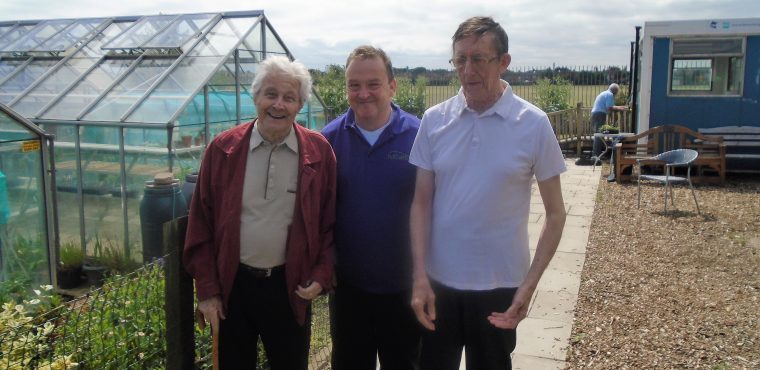  Allotment tour for green fingered care home residents 