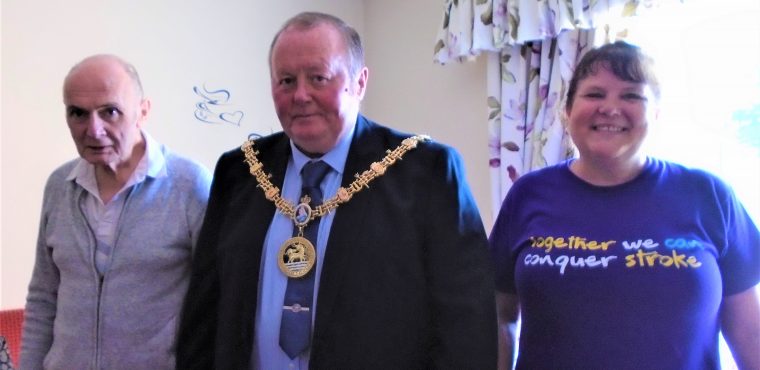  Hartlepool Mayor helps raise funds for the Stroke Association 