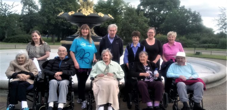  Care home residents’ Memory Walk raises funds for charity 