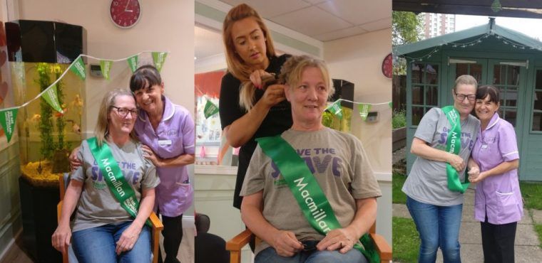  Braving the shave for Macmillan Cancer Support 