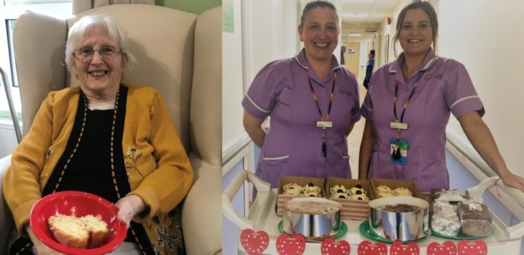  Homemade cakes bring smiles to Ellesmere Port care home 