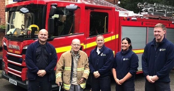  Fire service grant former firefighter’s wish 
