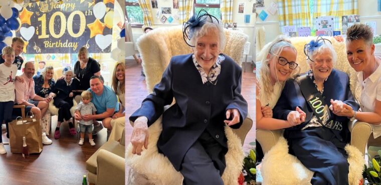  Joyce receives hundreds of cards for 100th birthday 