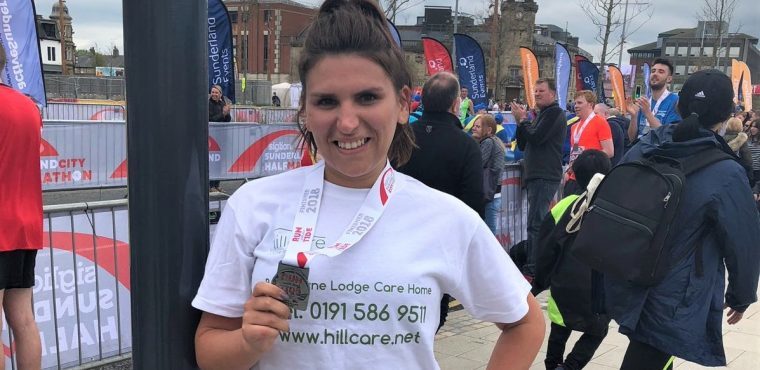  Vicky completes Sunderland 10k for care home residents 