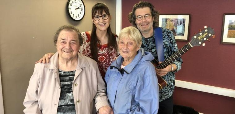  Duo’s Dementia Hub performance a hit with residents 