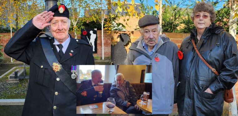  Barnsley Army vets pay their respects on Remembrance weekend 