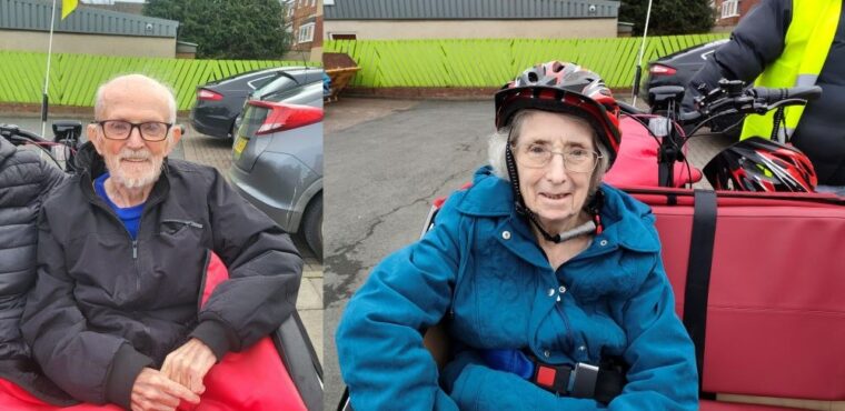  Trishaw tours of Middlesbrough for elderly residents 