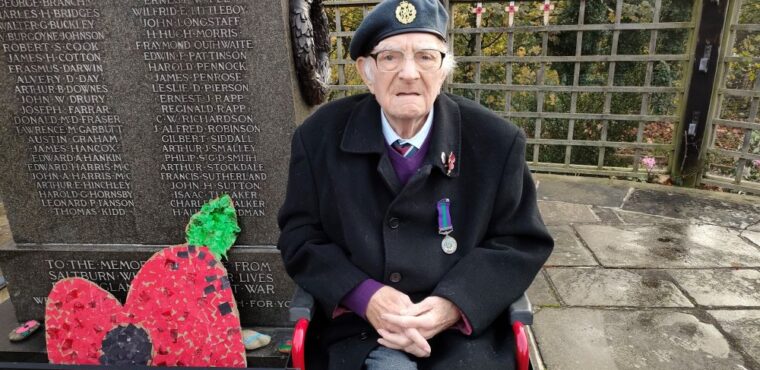  RAF veteran shares war stories on Remembrance Sunday 