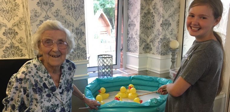 Old fashioned fun for family day at Ingleby Care Home 
