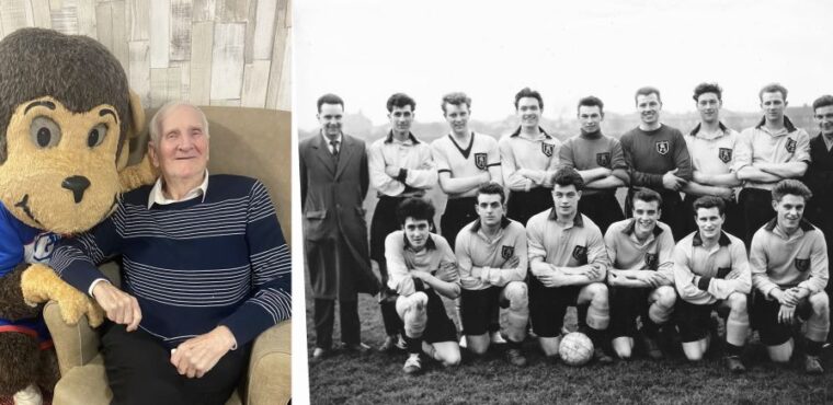  H’Angus sparks match-day memories for fifties footballer Bernie 