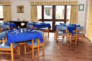 residential care home dining hall view North Yorkshire