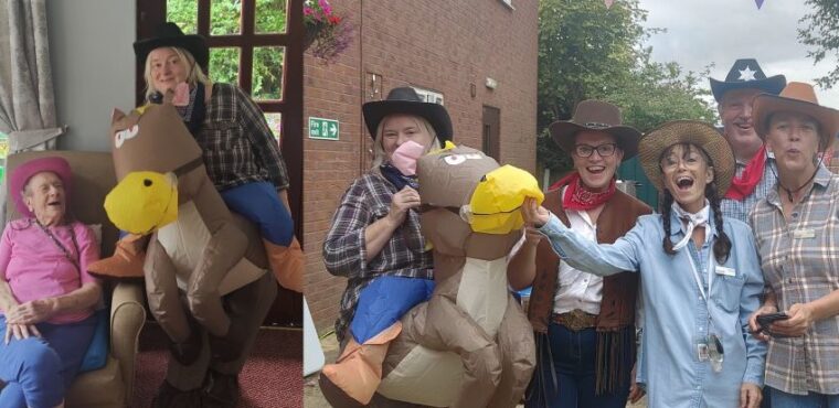  Wild West Open Day helps Runcorn care home raise loot for residents 