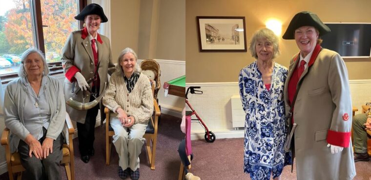  Sound of Ripon Hornblower sparks memories for care home residents 