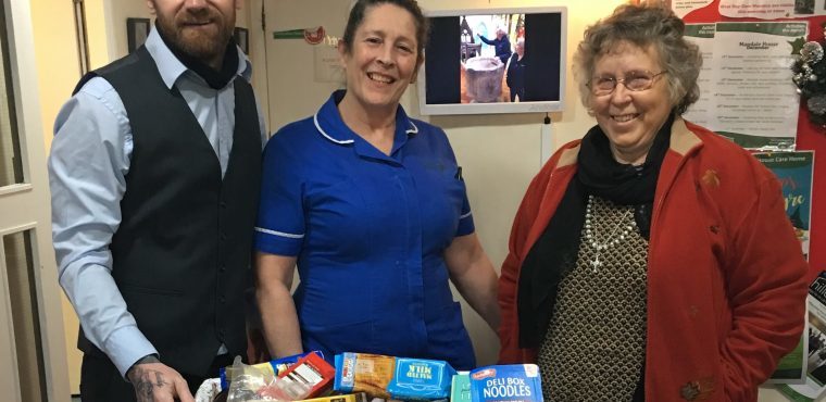  Care home’s food bank donations to help Thornaby families 