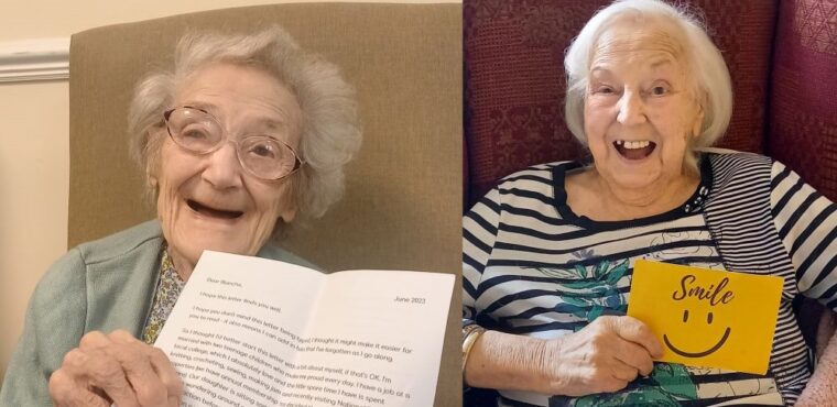  Fighting loneliness with letters for Kirklees care home residents 